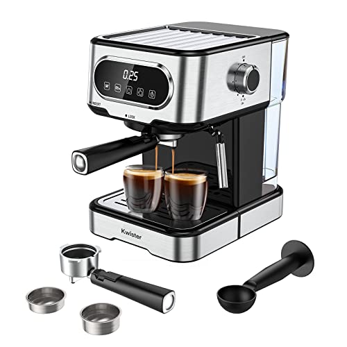 Kwister Espresso Machine 15 Bar - Perfect Taste at Home