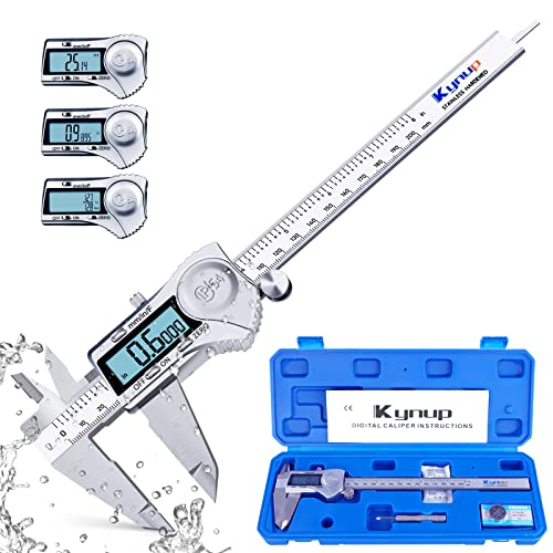 Kynup Digital Caliper, 8 Inch Measuring Tool with Stainless Steel