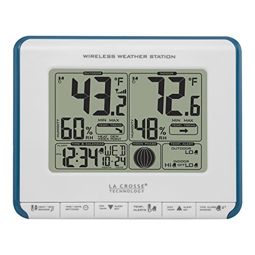 Wireless Weather Station with Heat Index and Dew Point" by La Crosse Technology