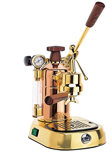 La Pavoni PB-16 Pro Espresso Machine: 38 oz Boiler, 16 Cup Capacity