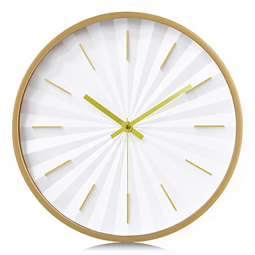 Lafocuse 12 Inch Wall Clock for Living Room Decor