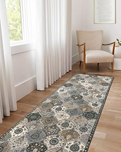Lahome Moroccan Trellis Washable Runner Rug