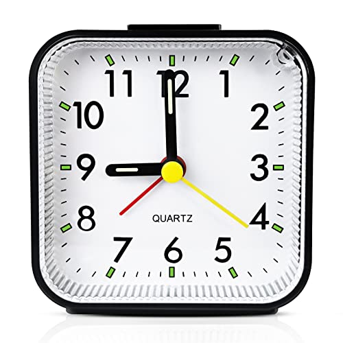 Lamisola Small Analog Alarm Clock