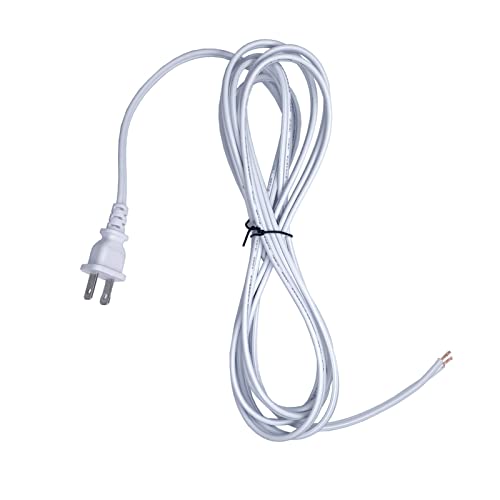 Lamp Cord Power Cord, 18 Gauge Wire, 12 ft