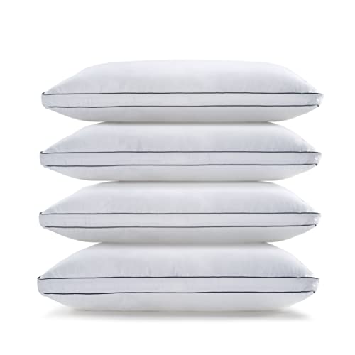 LANE LINEN Standard Pillows for Sleeping - Set of 4
