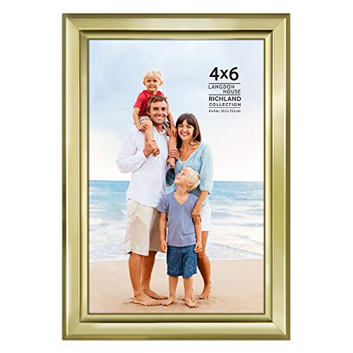 Gold 4x6 Picture Frame, Classic Style, Richland Collection