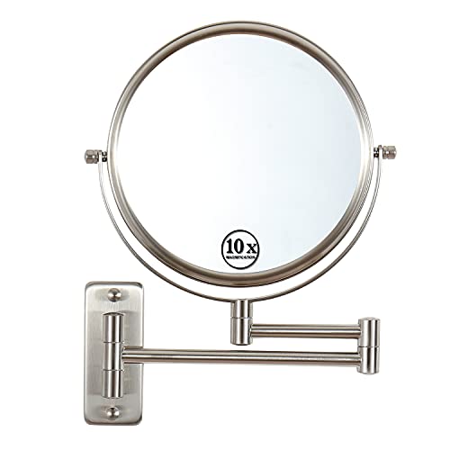 LANSI Double-Sided Magnifying Wall Mounted Makeup Mirror