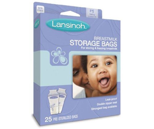 Lansinoh Breastmilk Storage Bags 25 each ( Multi-Pack)