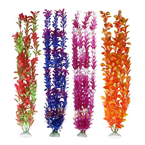 Lantian Grass Cluster Aquarium Décor Plastic Plants