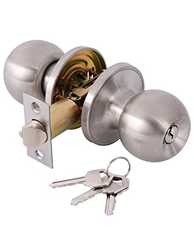 Lanwandeng Entry Door Knobs with Lock and Keys