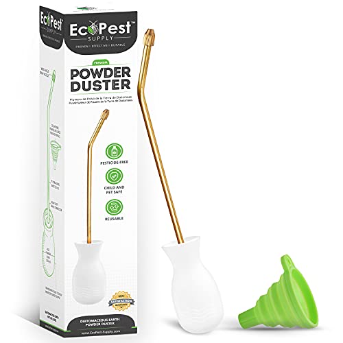 Large Bulb Duster for Organic Gardening and Pest Control