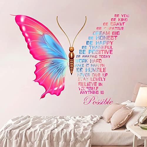 Large Butterfly Wall Decals Stickers