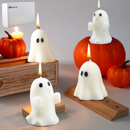 Large Halloween Ghost Candles