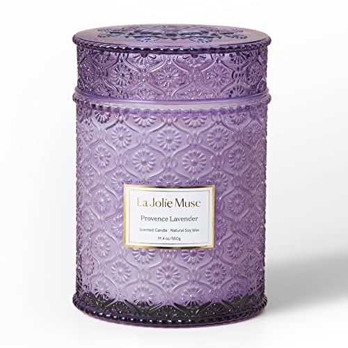 Large Natural Soy Lavender Candle