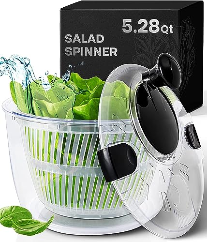 Mueller Large 5L Salad Spinner Vegetable Washer only $18.00