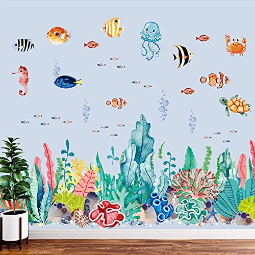 Large Under The Sea Wall Decals