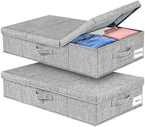 Large Underbed Storage Containers with Lids