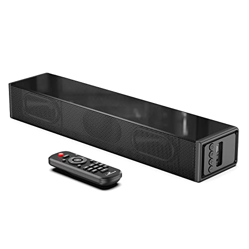 LARKSOUND Mini Sound Bar with Multiple Connectivity Options