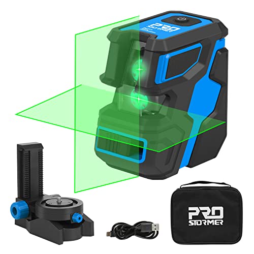 Prostormer Rechargeable Laser Level Kit with Magnetic Stand
