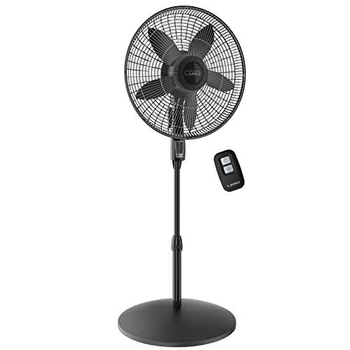 Lasko Oscillating Pedestal Fan with Adjustable Height and Remote Control