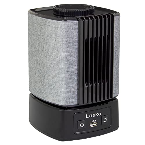 Lasko SB100 SlumberBreeze 2-in-1 Small Table Fan and White Noise Machine