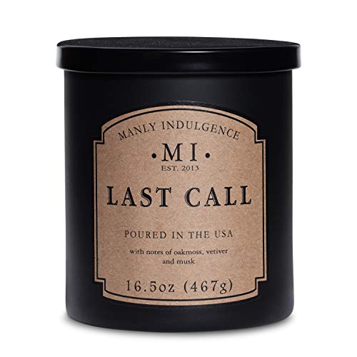 Last Call Scented Jar Candle for Men