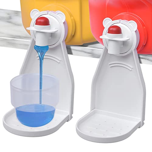 WitMonkey Laundry Detergent Cup Holder: Drip Catcher 2-Pack