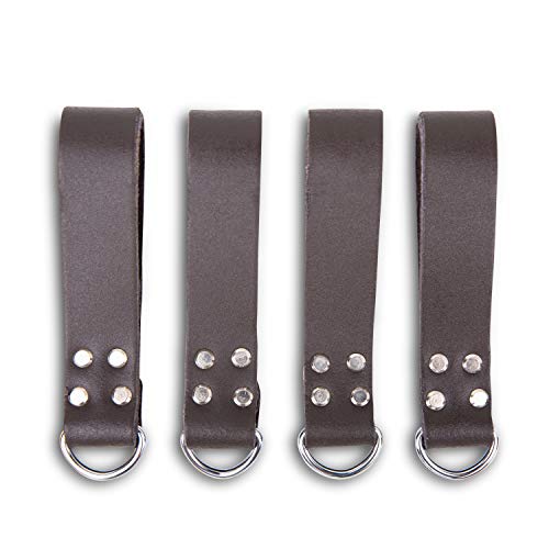 Lautus Heavy Duty Leather Tool Belt Strap Connectors