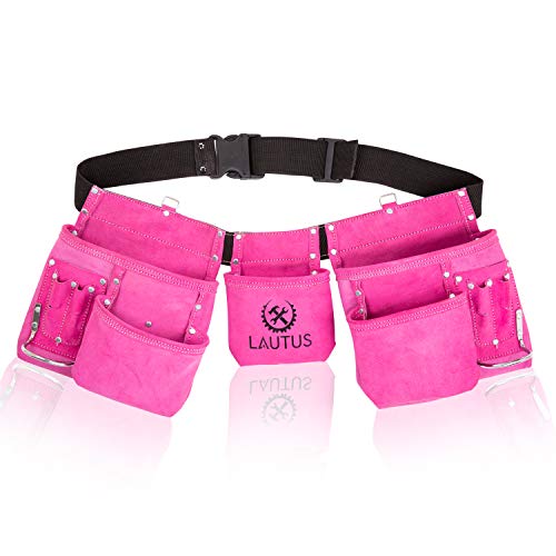 LAUTUS Pink Tool Belt/Pouch/Bag