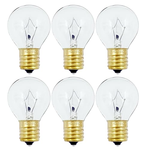 Lava Lamp Bulbs 30W: Original Replacement for 16-Inch Lamps, 6 Pack