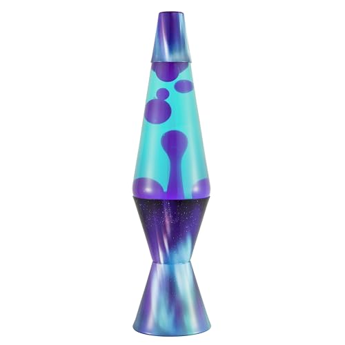 Lava Aurora Borealis Motion Lamp - Purple and Teal - 14.5 Inch