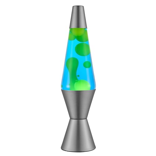Deep Ocean Green & Blue Lava Lamp - 14.5" - Motion Light