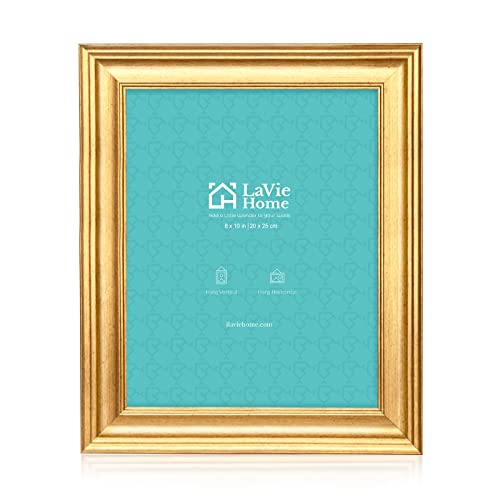 LaVie Home 8x10 Picture Frames: Classic Design with Tempered Glass