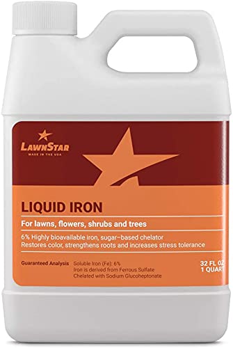 LawnStar Chelated Liquid Iron - Multi-Purpose Plant Treatment