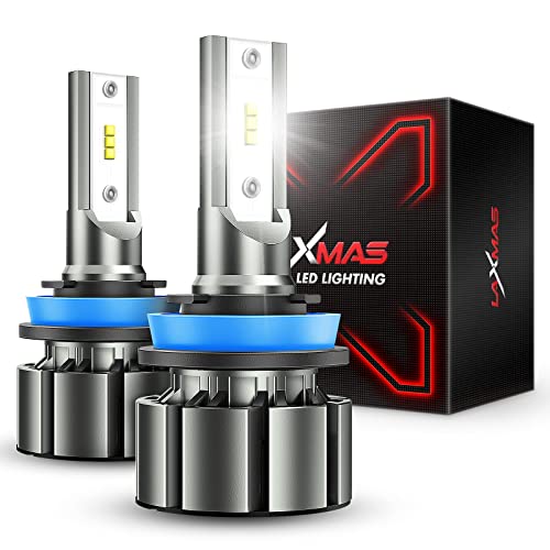 Laxmas LED Bulbs, 500% Brightness, 6500K Cool White, Long Lifespan - Pack of 2