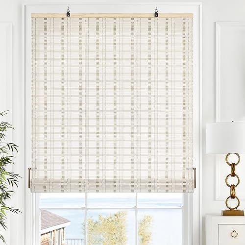 LazBlinds Cordless Bamboo Blinds