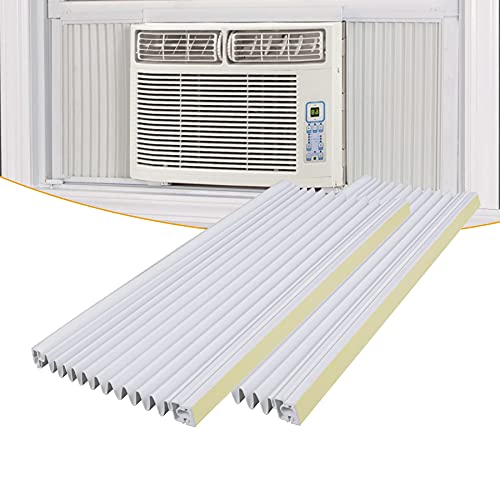 LGB Window AC Side Panel Kit, 17"H x 10"W, 2 Pack, White