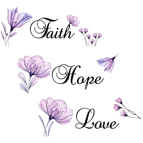 Lchen Faith Hope Love Wall Sticker