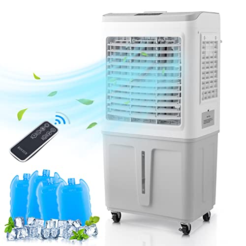 Leadzm 13.2Gallon Portable Swamp Cooler with Remote Control