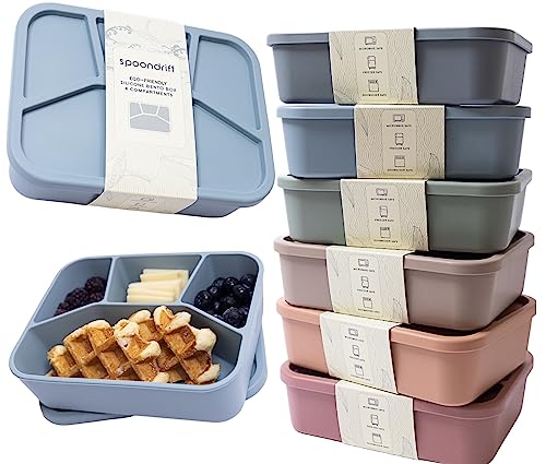 Keweis Bento Box Adult Lunch Box Set, Portable Insulated Lunch Containers  with Thermal Bag, Stackable Stainless Steel Leakproof Food Container for