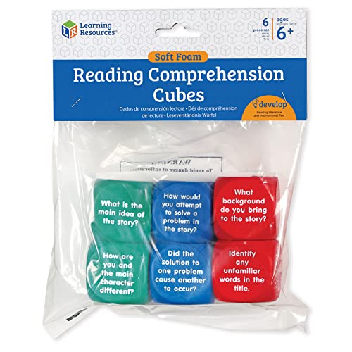Learning Resources Reading Cubes - Set of 6