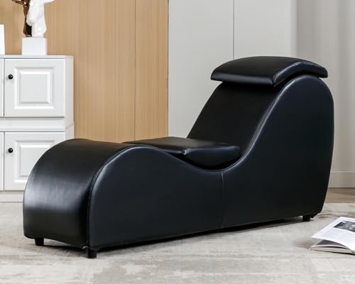 Leather Yoga Chair with Adjustable Cushion