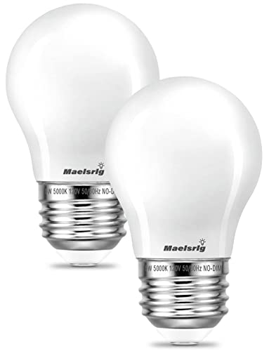 LED Appliance Bulb, 40W Equivalent, Daylight White, Pack of 2