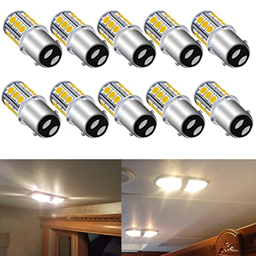LED Bulbs for RV Interior Ceiling Dome Light (Pack of 10)