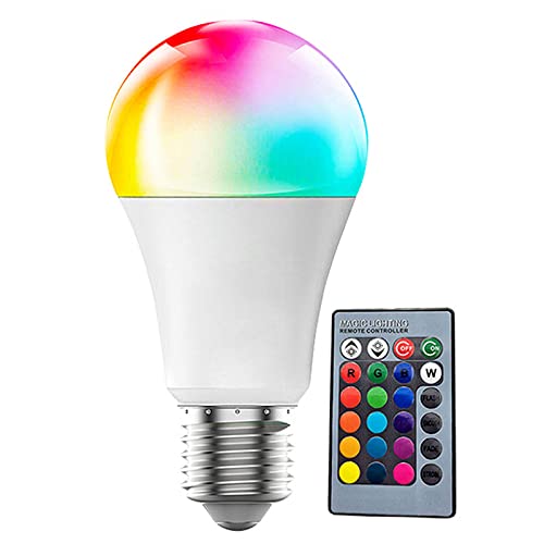 LED Color Changing Light Bulb with Remote
