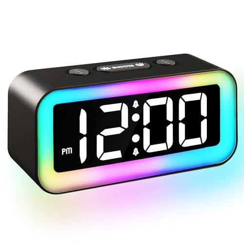 LED Digital Alarm Clock with Dual Alarms