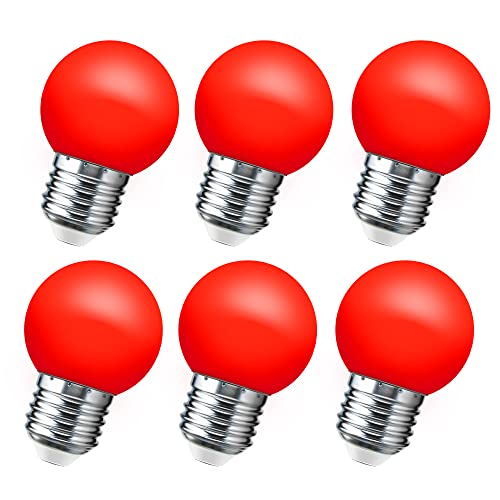 LED Red Light Bulb 15W Equivalent