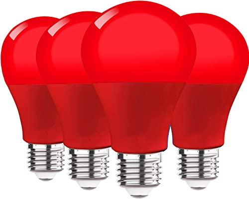 LED Red Light Bulb - 4 Pack