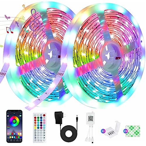 32.8ft Music Sync RGB LED Lights for Home Decoration