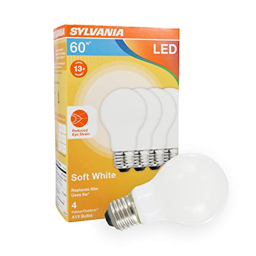 LEDVANCE Sylvania Eye Strain Reducing LED Light Bulb - 4 Pk